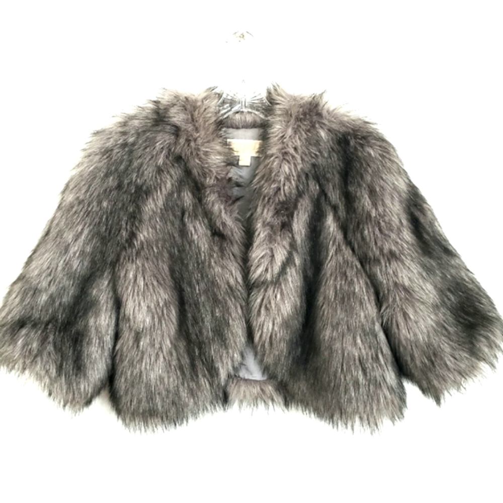 MICHAEL Michael Kors Charcoal Teddy Jacket - Picture 15 of 15
